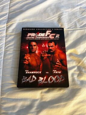 PRIDE FC Shamrock vs Frye DVD Ringside Collector Series Rare MMA